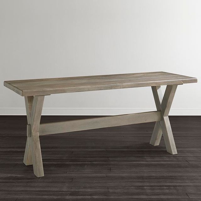Bassett® Furniture Bench Made Occasional Crossbuck Maple 70" Desk 2