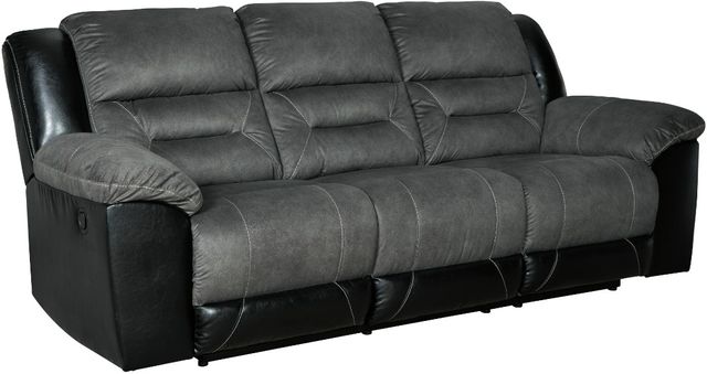Signature Design by Ashley® Earhart 3-Piece Slate Living Room Set with Reclining Sofa 1