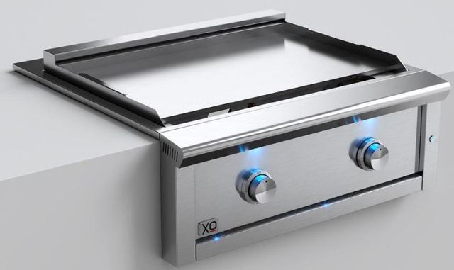 XO 30" Stainless Steel Built In Natural Gas Griddle-1