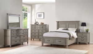 Lake Shore Cottage Grey Chest of Drawers