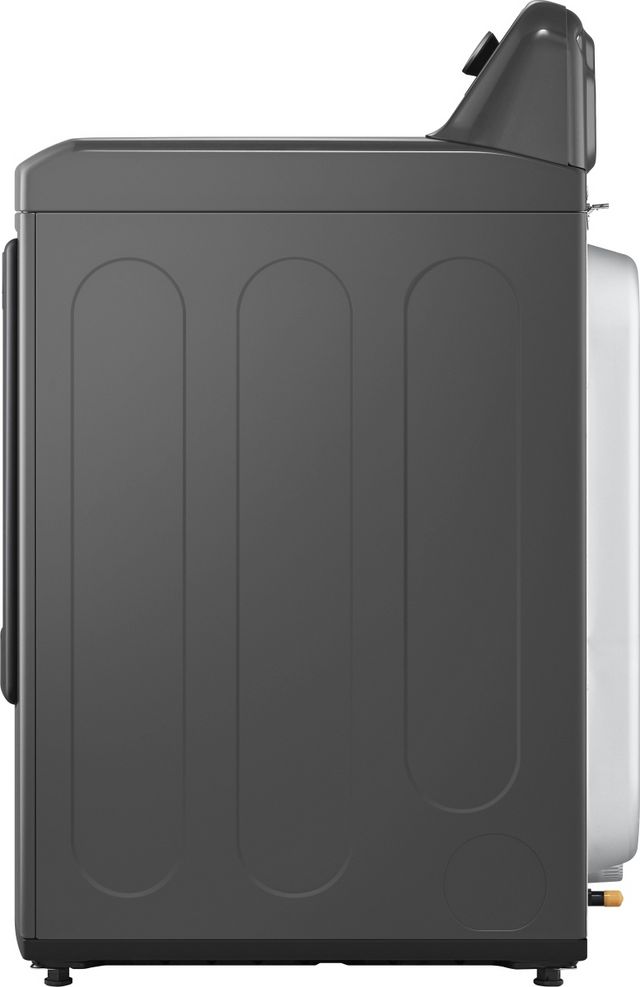 LG 7.3 Cu. Ft. Middle Black Front Load Gas Dryer 2