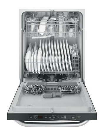 GE® Artistry™ Series 24" Built In Dishwasher-Black 1