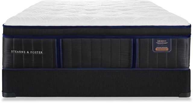 Stearns & Foster® Chateau Orleans Luxury Cushion Firm Wrapped Coil Euro Top Queen Mattress 38