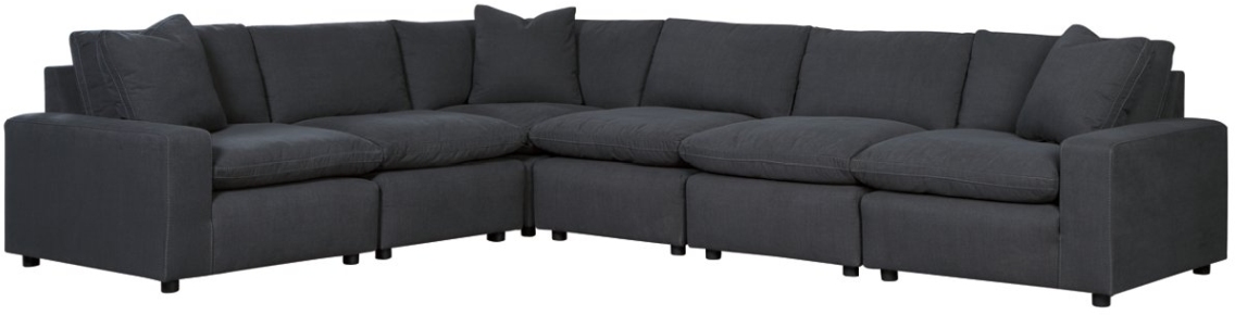 Signature Design by Ashley® Savesto Charcoal 6-Piece Sectional