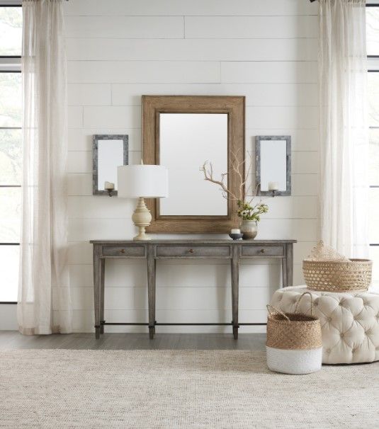 Hooker® Furniture Ciao Bella Speckled Gray Console Table 2