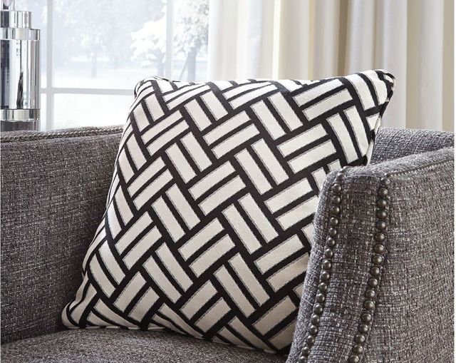 Signature Design by Ashley® Ayres Set of 4 Black and White Pillows 1