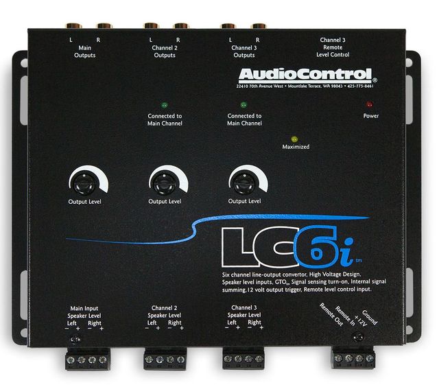 AudioControl® LC6i 6 Channel Line Out Converter