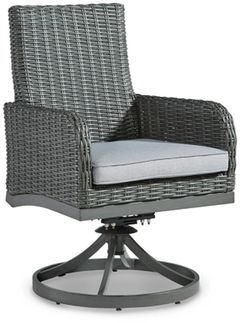 Signature Design by Ashley® Elite Park Gray Swivel Chair with Cushion