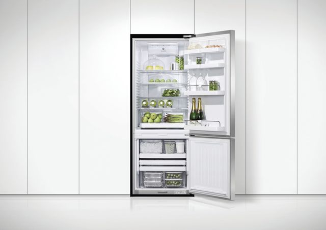 Fisher & Paykel Series 7 13.5 Cu. Ft. Stainless Steel Counter Depth Bottom Freezer Refrigerator 6