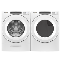 Whirlpool® Closet-Depth with Front Load Washer with Load & Go™ Dispenser and Electric Dryer 