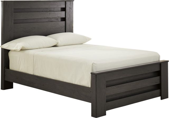 Signature Design by Ashley® Brinxton Charcoal King Panel Bed-2