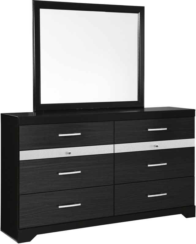 Signature Design by Ashley® Starberry Black Bedroom Mirror 2