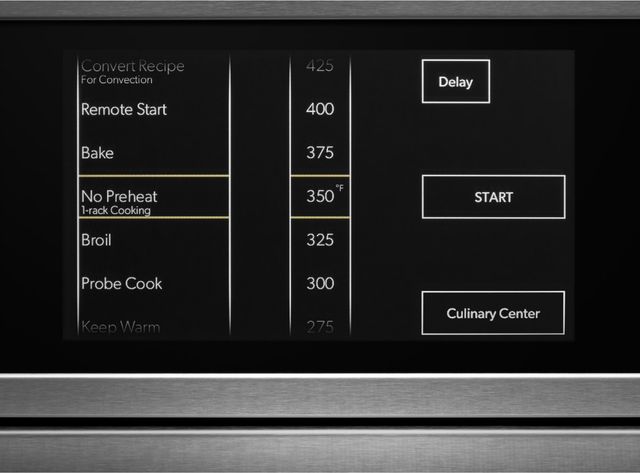 JennAir® NOIR™ 30" Floating Glass Black Double Electric Wall Oven 4
