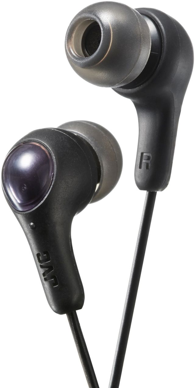JVC HA-FX7 Olive Black Gumy Plus In-Ear Headphones
