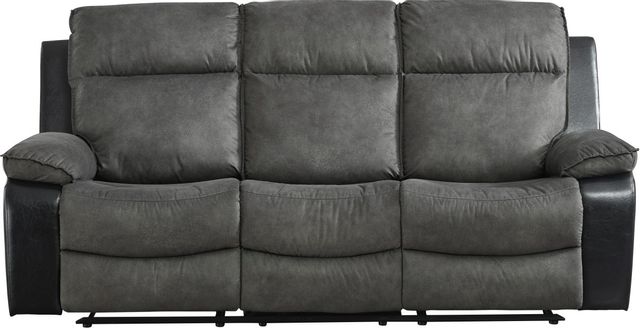 Macor Limited Leather Reclining Sofa, Becker Furniture