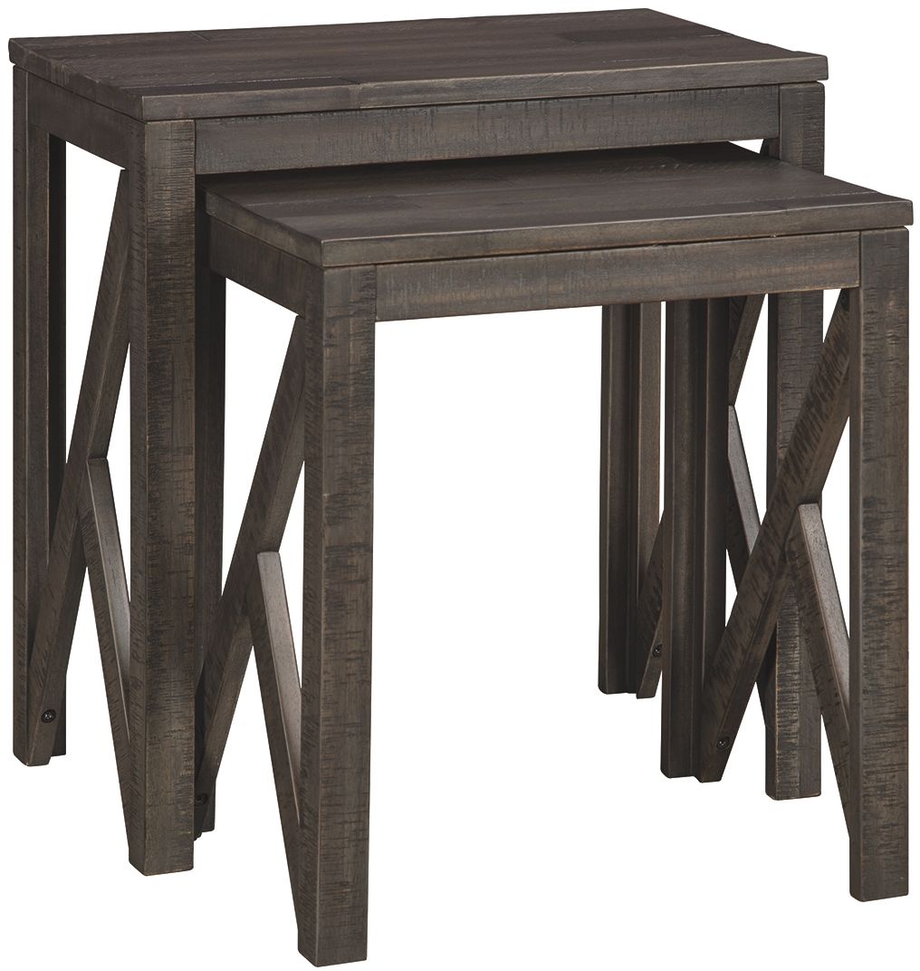 gray end tables set of 2