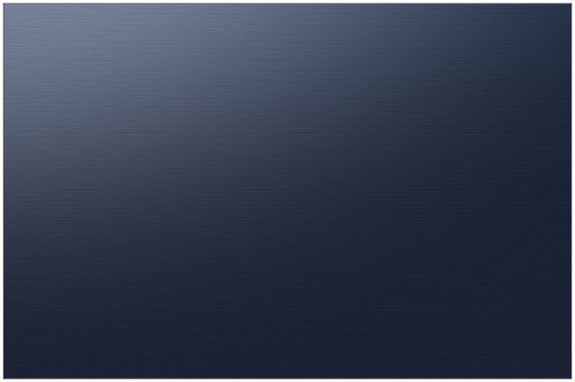 Samsung Bespoke 36" Navy Steel French Door Refrigerator Bottom Panel-0