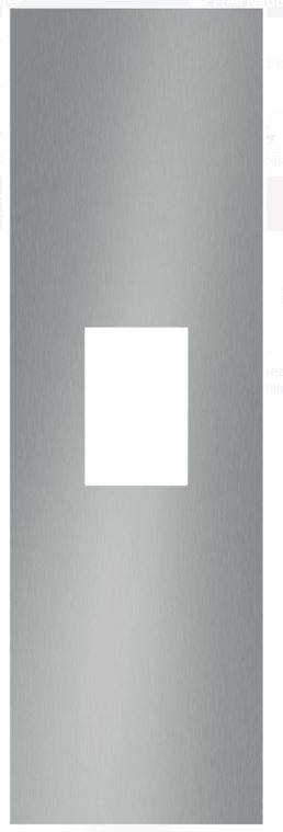 Thermador® Freedom Collection 23.75" Stainless Steel Handleless Freezer Column Door Panel
