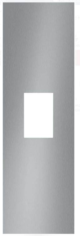 Thermador® Freedom Collection 23.75" Stainless Steel Handleless Freezer Column Door Panel-0