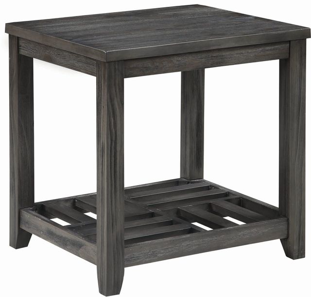 Coaster® Rustic Grey Side Table