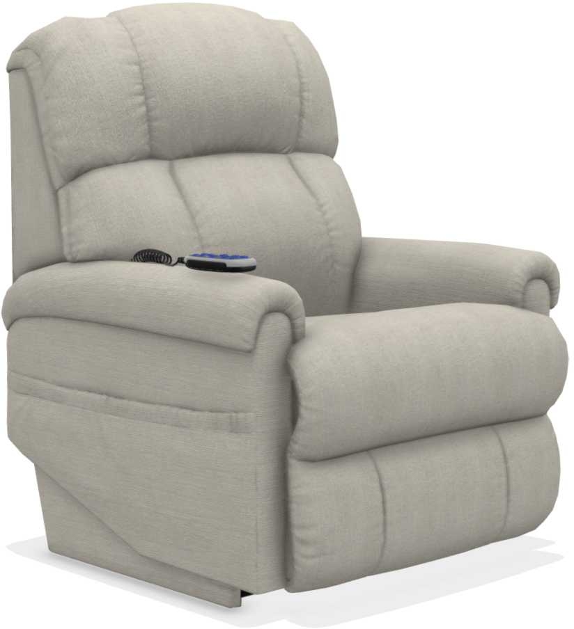 La Z Boy Pinnacle Platinum Pearl Power Lift Recliner Economy