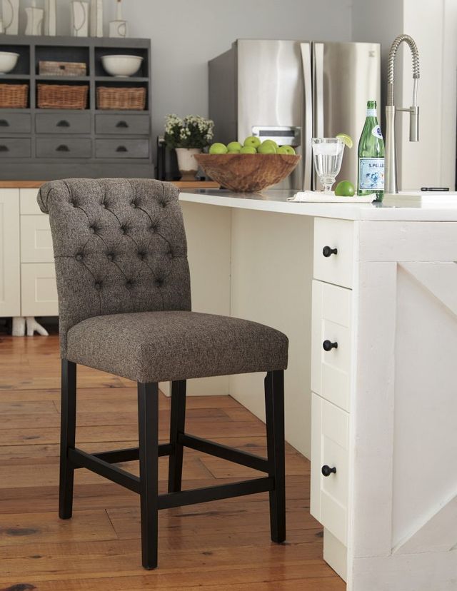 Signature Design by Ashley® Tripton Graphite Counter Height Stool-1