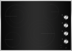 JennAir® 30" Stainless Steel Electric Cooktop-JEC3430HS