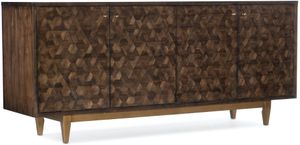 Hooker® Furniture Melange Alpine Medium Wood Credenza