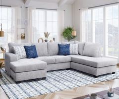 Jigsaw 2 Piece Double Chaise Sectional