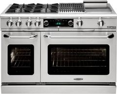 Capital Cooking Connoisseurian 48" Pro-Style Dual Fuel Natural Gas Range