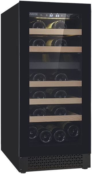 CAVAVIN Vinoa Collection 15"  Black Wine Cooler 1