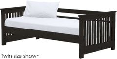 Crate Designs™ Furniture Espresso Twin XL Shaker Day Bed