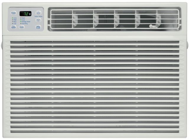 GE® 115 Volt Heat-Cool Unit  Room Air Conditioner-Gray