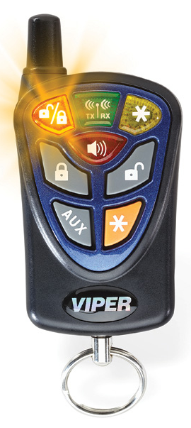 488V Directed Electronics Inc Viper LED 2-Way Remote
