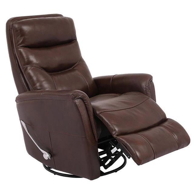 Parker House Gemini Robust Leather Swivel Glider Recliner-2
