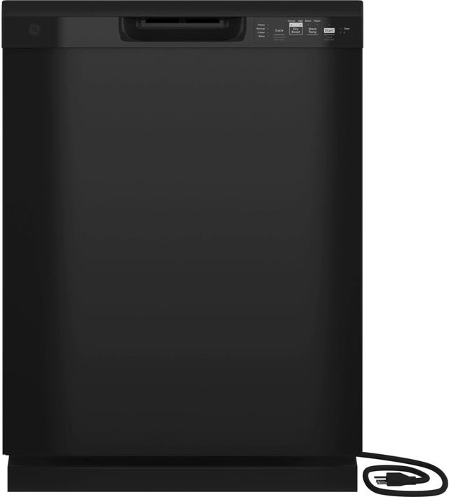 GE® 24" Black Built In Dishwasher-3