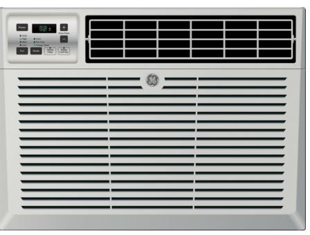 GE® 115 Volt Electronic Air Conditioner-Gray