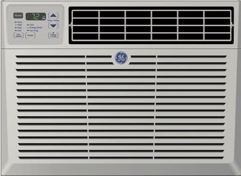 GE® 115 Volt Electronic Room Air Conditioner-Gray