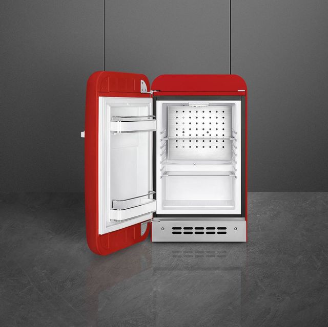 Smeg Retro Style 1.3 Cu. Ft. Red Compact Refrigerator