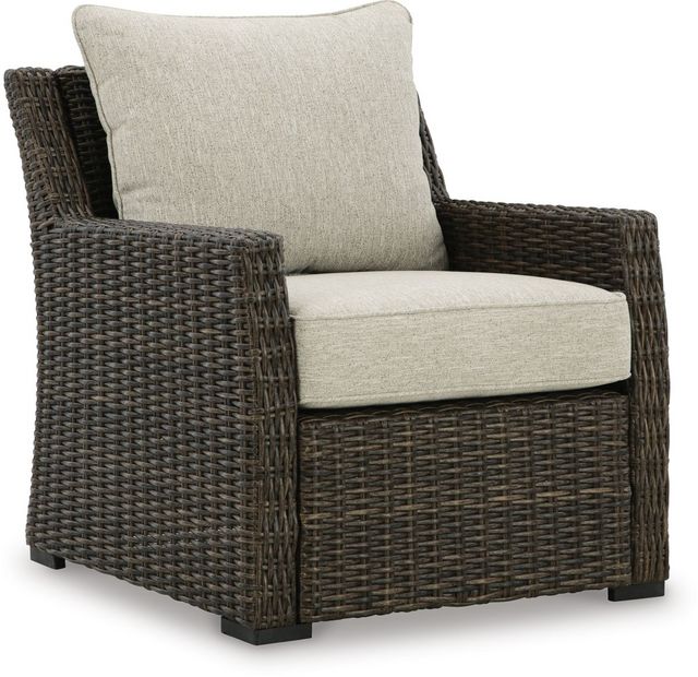 Signature Design by Ashley® Brook Ranch Brown Outdoor Lounge Chair