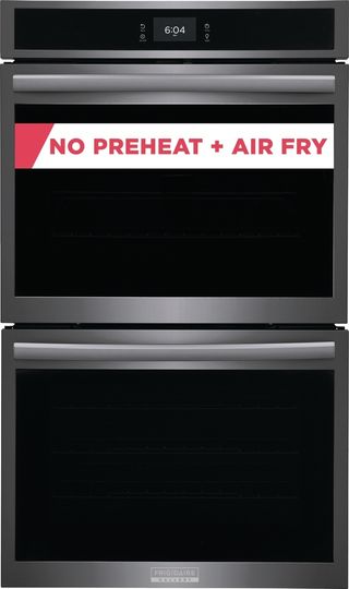 Frigidaire Gallery 30" Smudge-Proof® Black Stainless Steel Double Electric Wall Oven