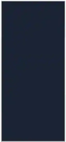 Samsung BESPOKE Navy Glass Refrigerator Top Panel