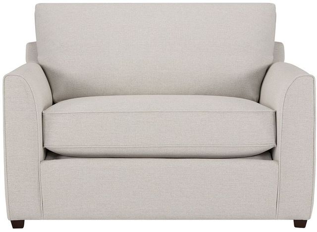 Kevin Charles Fine Upholstery® Asheville Hailey Light Beige Twin Sleeper Sofa-1