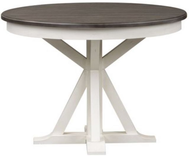 Liberty Allyson Park Charcoal/Wirebrushed White Dining Table-2