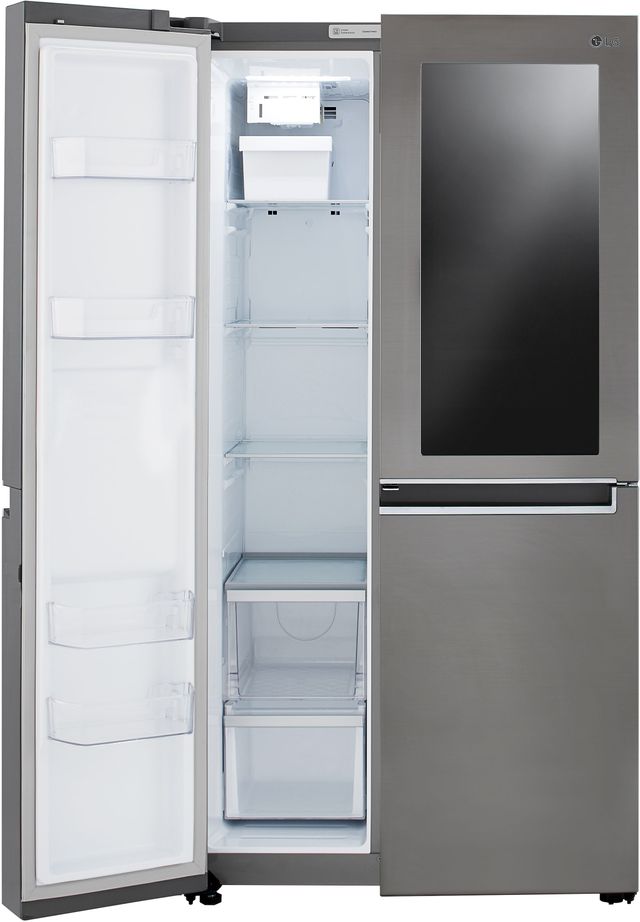 LG 26.8 Cu. Ft. Platinum Silver Side by Side Refrigerator 9