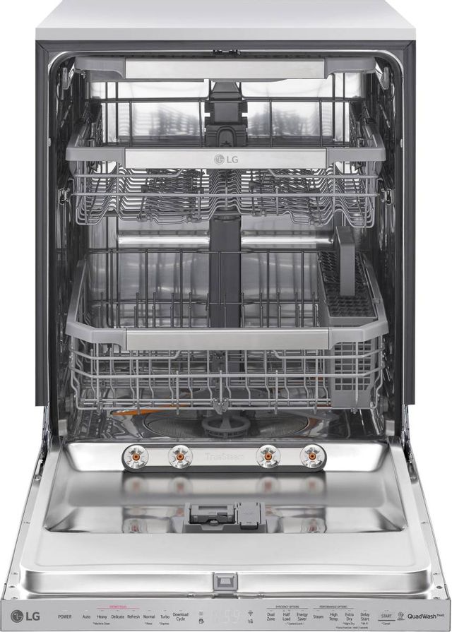 LG 24" Smudge Resistant Stainless Steel Built In Dishwasher 19