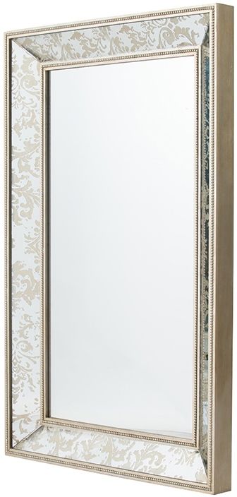 A & B Home Silver/Gold Wall Mirror-1