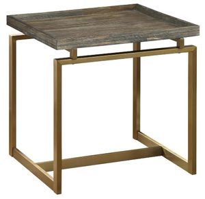 Coast2Coast Home™ Biscayne Weathered/Gold End Table