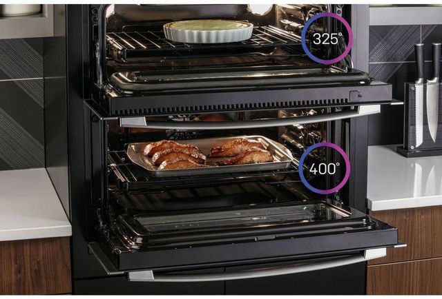 GE Profile™ 30" Stainless Steel Double Electric Wall Oven 4