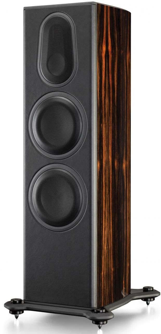 Monitor Audio® 8" Floor Standing Speaker-Ebony Real Wood Veneer 1